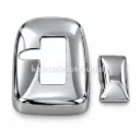 HINO 500 700 Side Mirror Cover (LH) (Electric) (Chrome) (SL-1606EHCR)