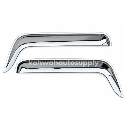 [HN HN09-013-00CR] HINO 700 Mega Door Visor Set (Chrome) (HN09-013-00CR)
