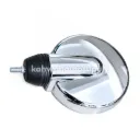 UNIVERSAL Side Mirror (6") (Round) (Chrome) (UN-201-03CR)