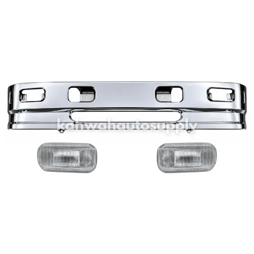 [UN-004-02CR] UNIVERSAL 3 Ton Truck Bumper (STANDARD) (197cm) (Chrome) (UN-004-02CR)