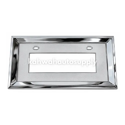 [UN-300-01CR] UNIVERSAL Number Plate Chrome Frame (Design 1) (UN-300-01CR)