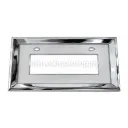 UNIVERSAL Number Plate Chrome Frame (Design 1) (UN-300-01CR)