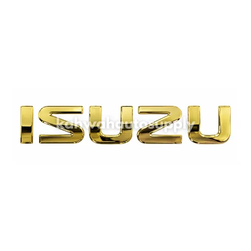[IZ01-010-01GLD] ISUZU NPR NLR PRO Logo (8CM) (ISUZU) (Golden) (IZ01-010-01GLD)