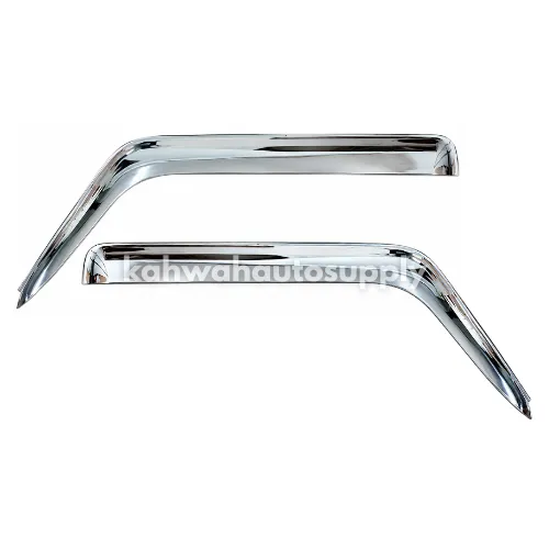 [IZ IZ02-013-00CR] ISUZU HICOM Door Visor Set (Chrome) (IZ02-013-00CR)